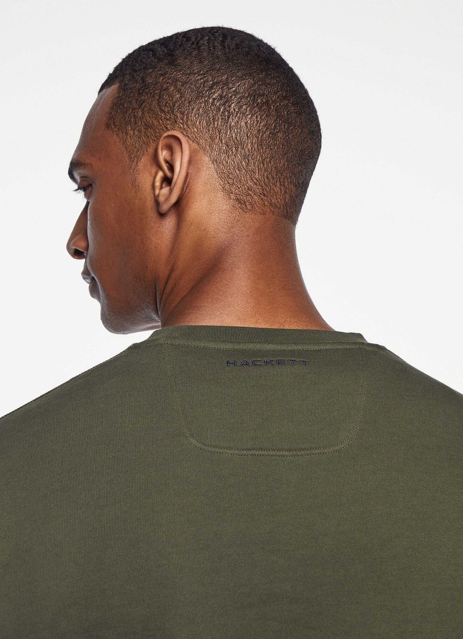 Klader Hackett London | Aston Martin Troja Med Crew Neck