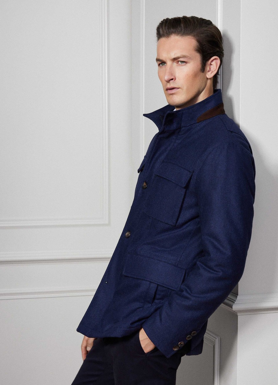 Klader Hackett London | Stretch Ulljacka