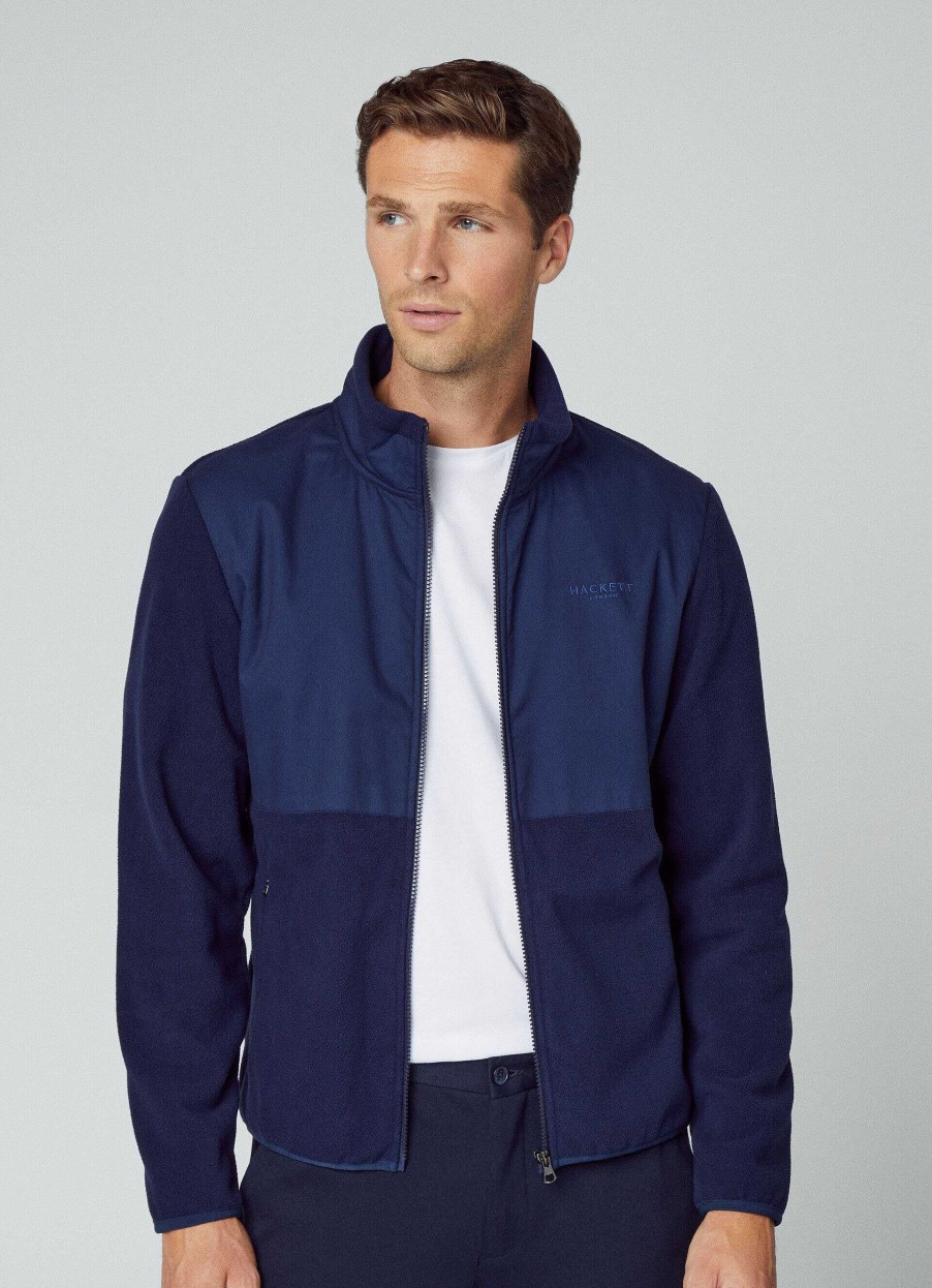 Klader Hackett London | Full Zip Heritage Fleece