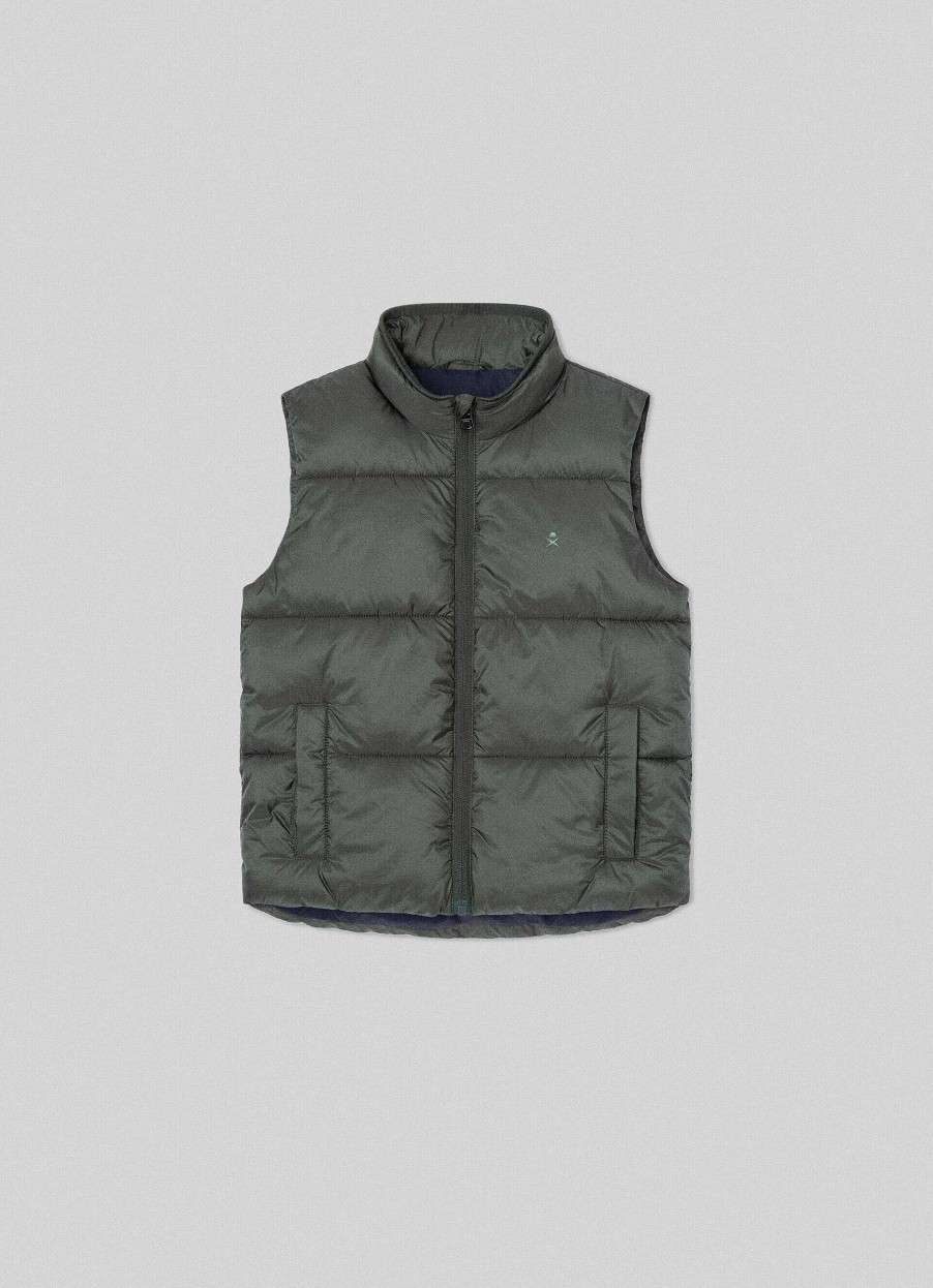 Pojkar Hackett London | Tejpad Puffad Gilet