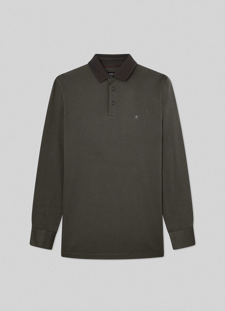 Klader Hackett London | Slimbenstryck Slank Polo Shirt