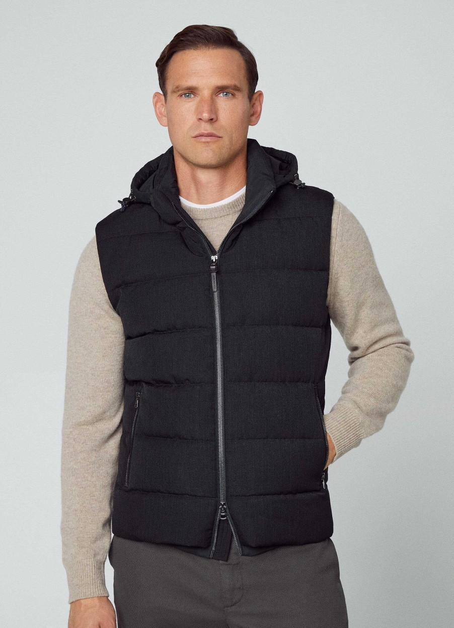 Klader Hackett London | Huva Puffer Gilet