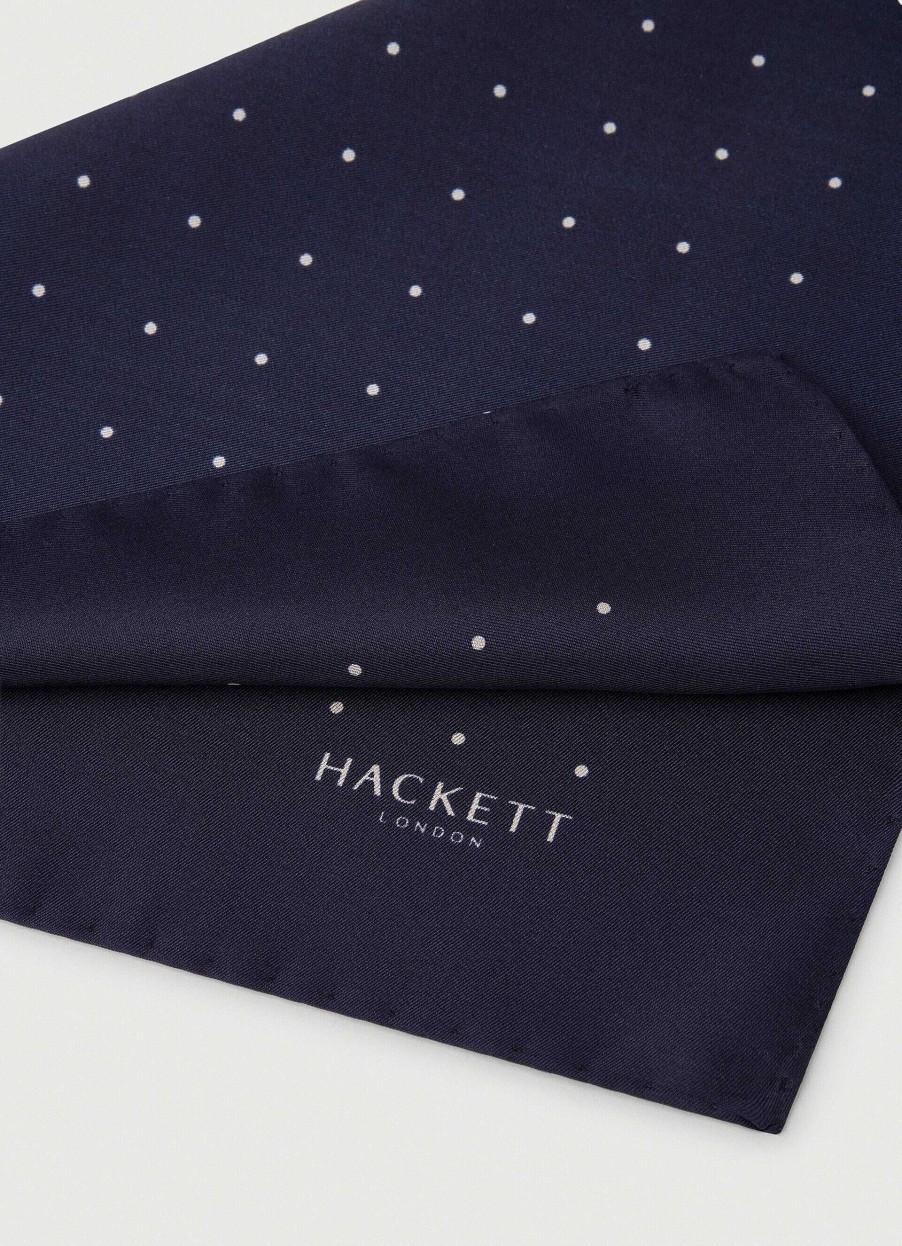 Tillbehor Hackett London | Polka Pryck Siden Nastock