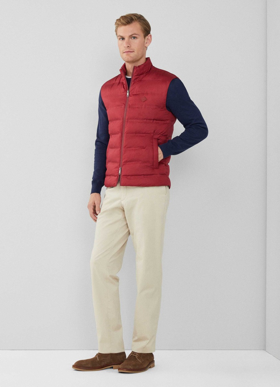 Klader Hackett London | Slim Fit Vaddad Gilet