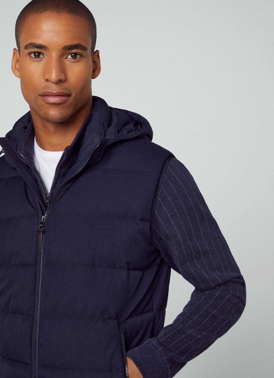 Klader Hackett London | Huva Puffer Gilet