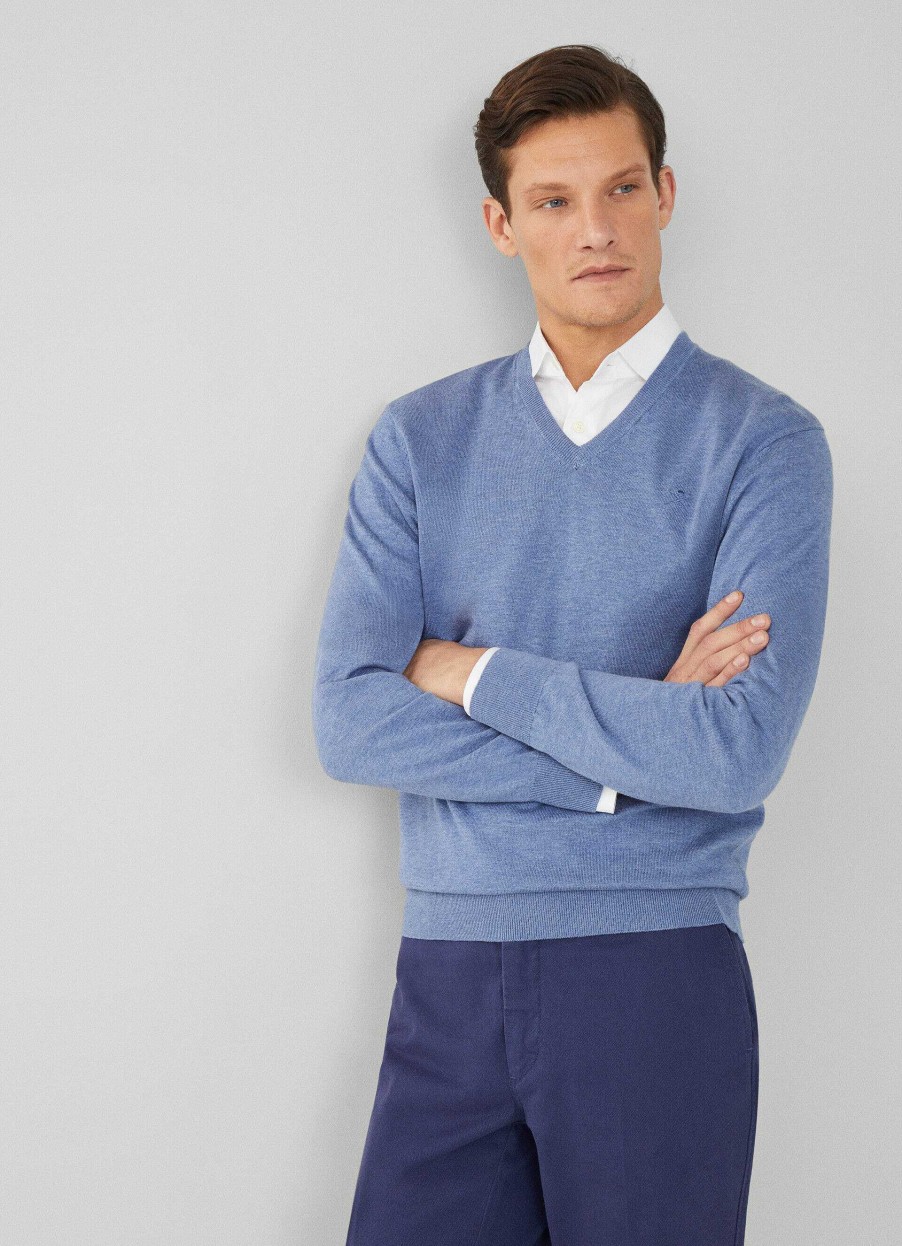 Klader Hackett London | V-Hals-Jumper