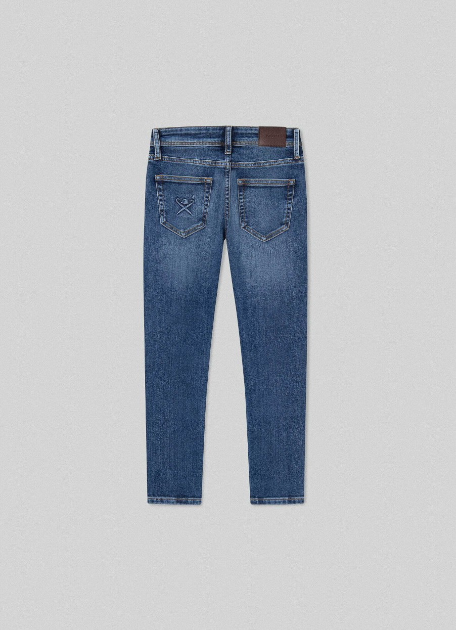 Pojkar Hackett London | Vintage Wash Slim Fit Jeans