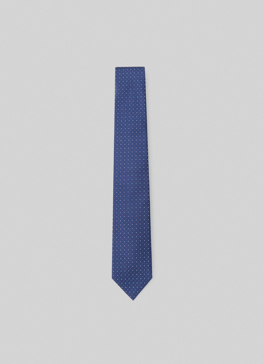 Tillbehor Hackett London | Polka Pryck Siden Slips