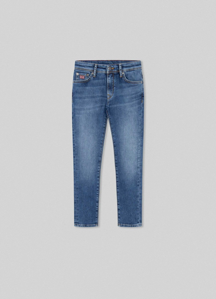 Pojkar Hackett London | Vintage Denim Slim Fit Jeans