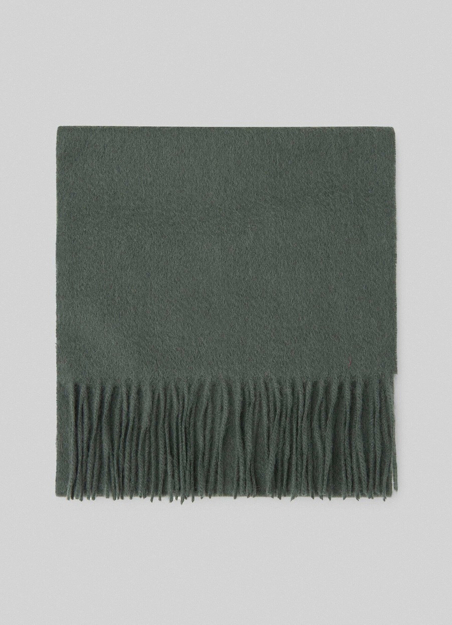 Tillbehor Hackett London | Enlig Farg Cashmere Scarf