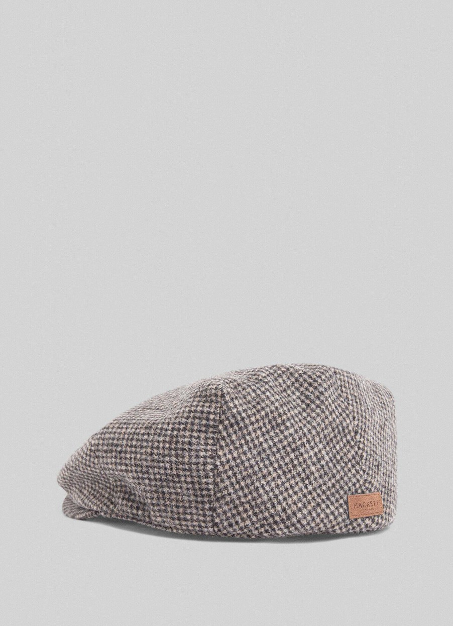 Tillbehor Hackett London | Kontrollera Flat Cap