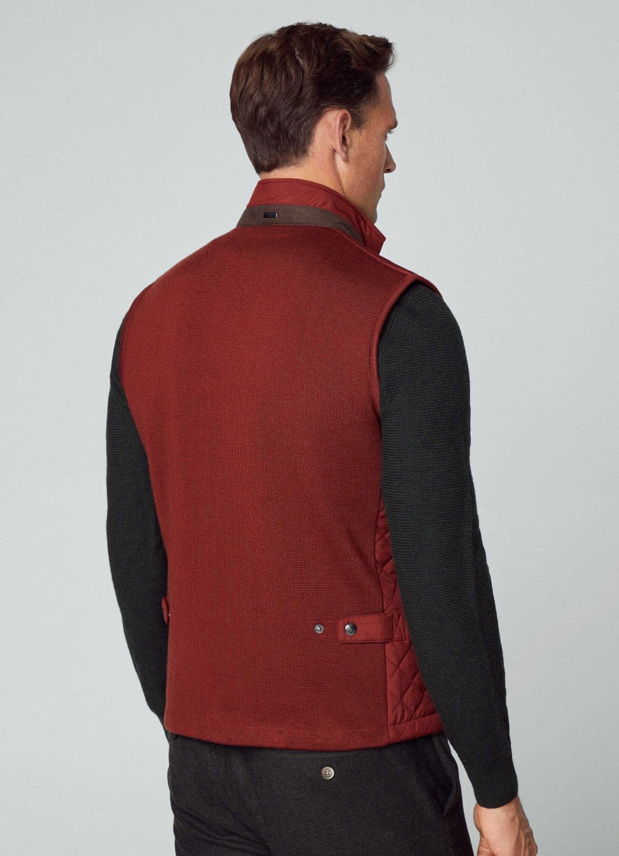 Klader Hackett London | Vattentat Hybrid Gilet