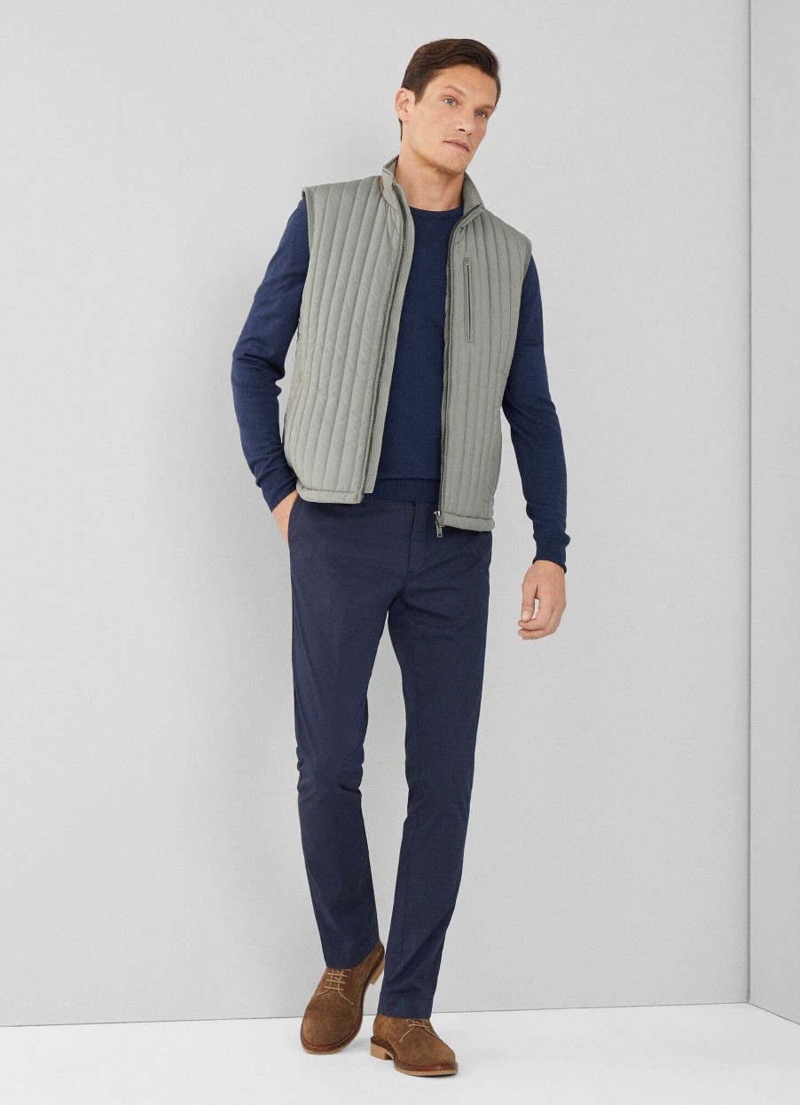 Klader Hackett London | Vattentat Hybrid Gilet