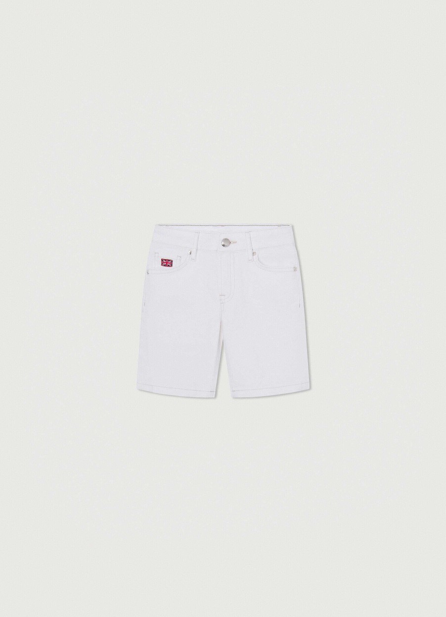 Pojkar Hackett London | Stretch Denim Shorts