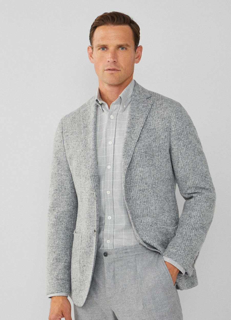 Klader Hackett London | Ull Glen Check Blazer