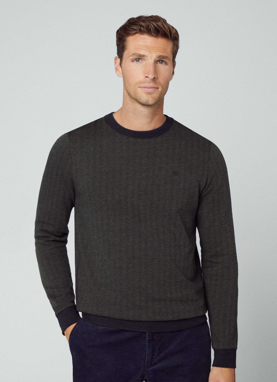 Klader Hackett London | Silgbensjumper Med Crew Neck