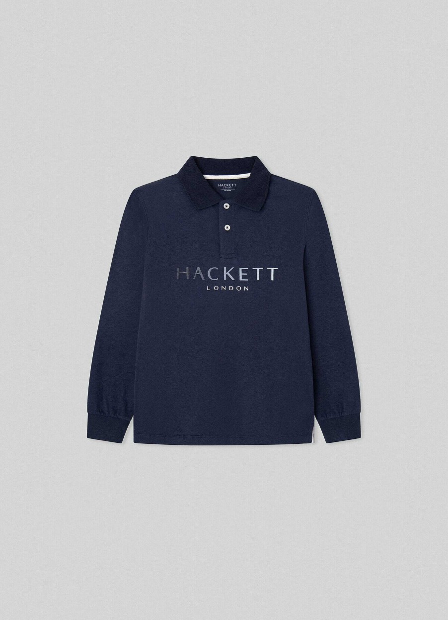 Pojkar Hackett London | Hackett London Langarm Polo