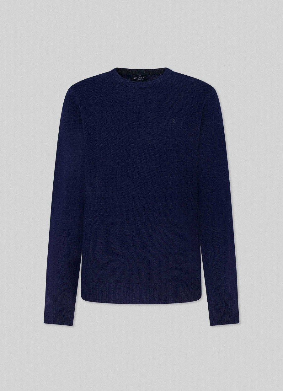 Klader Hackett London | Lamm Ull Crew Neck Jumper