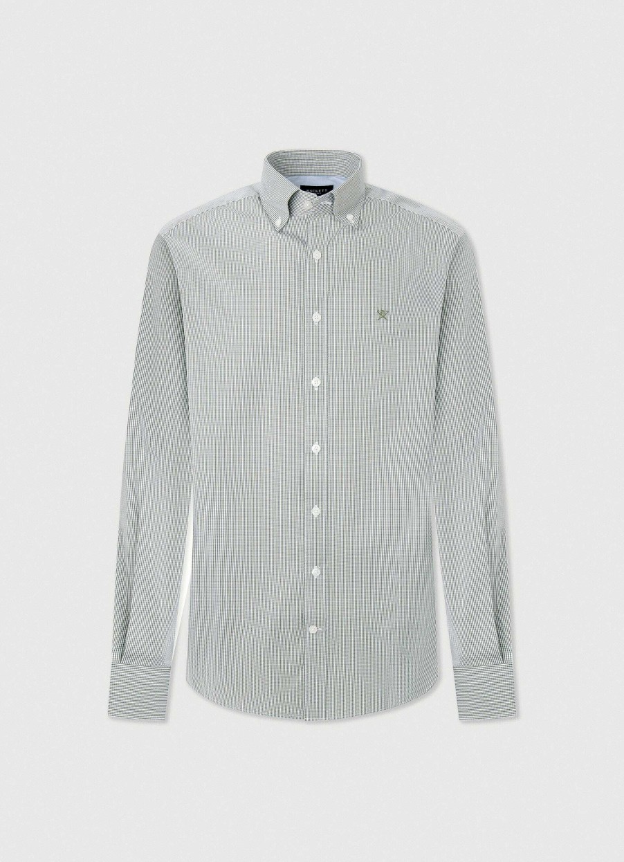 Klader Hackett London | Slim Fit Gingham-Skjorta