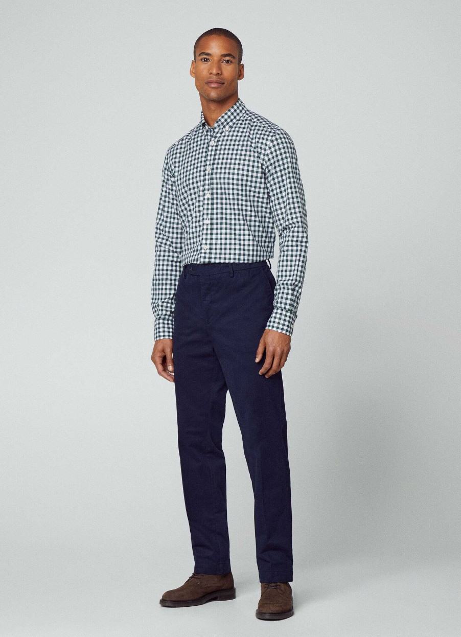 Klader Hackett London | Slim Fit Gingham-Skjorta