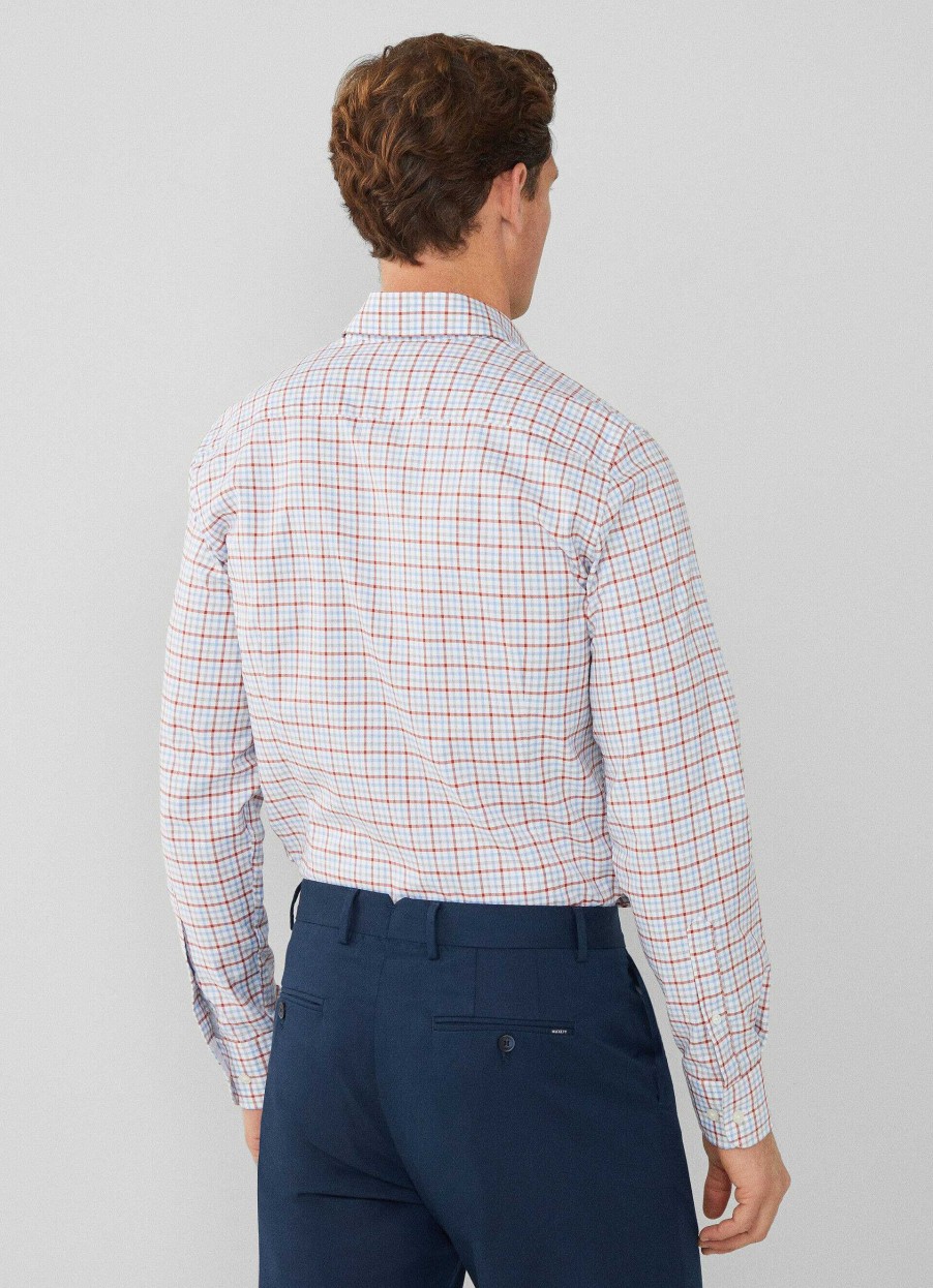 Klader Hackett London | Slim Fit Gingham Check Shirt