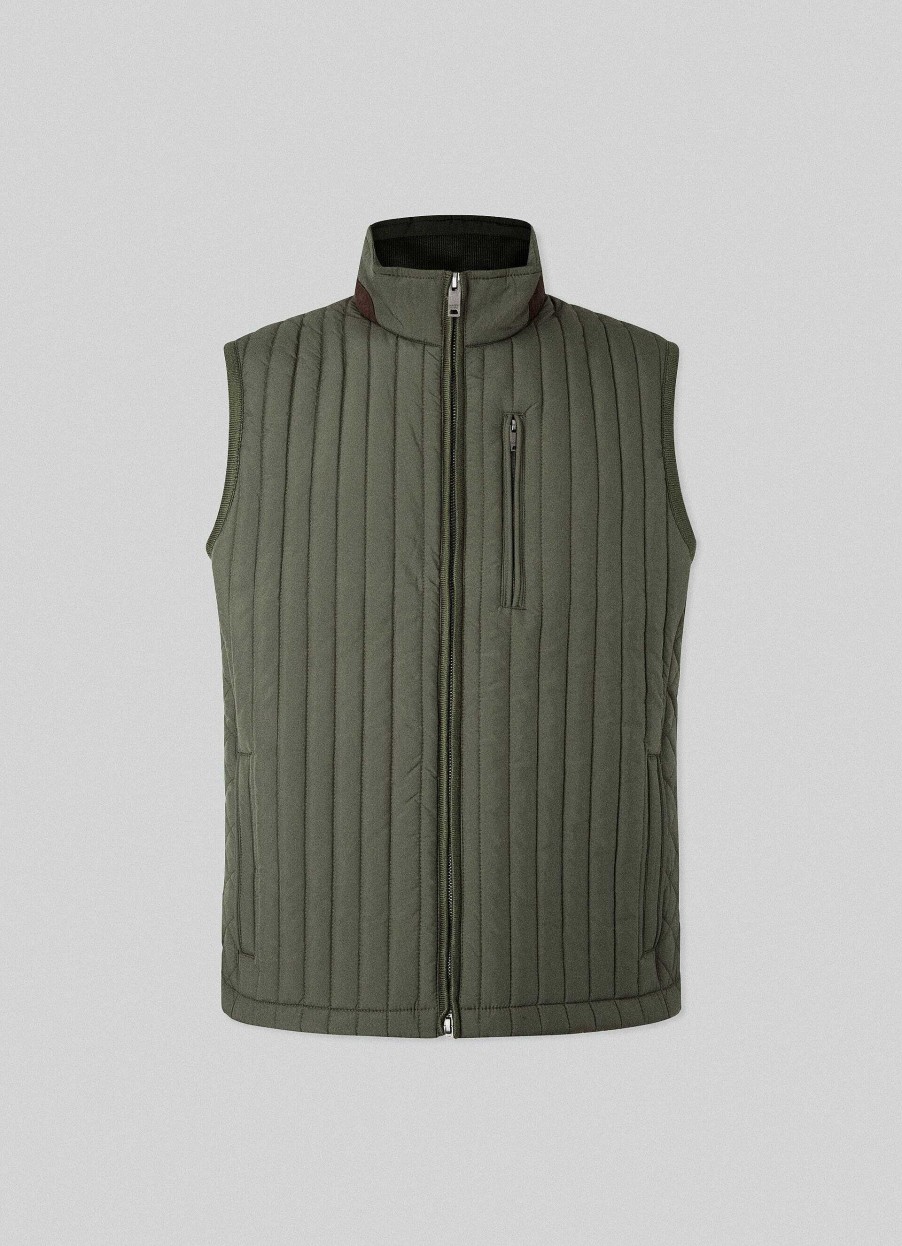 Klader Hackett London | Vattentat Hybrid Gilet