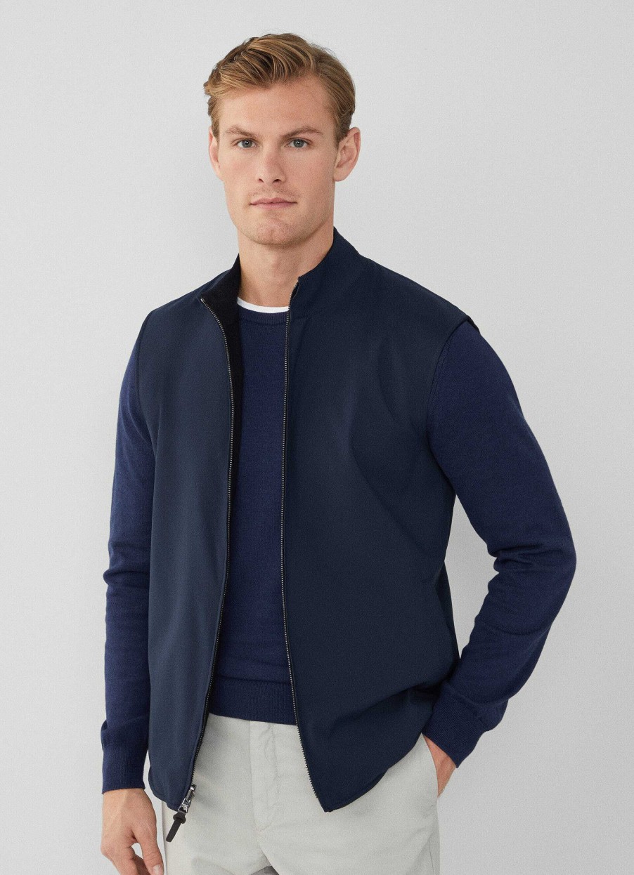 Klader Hackett London | Vandbar Merinoull Gilet