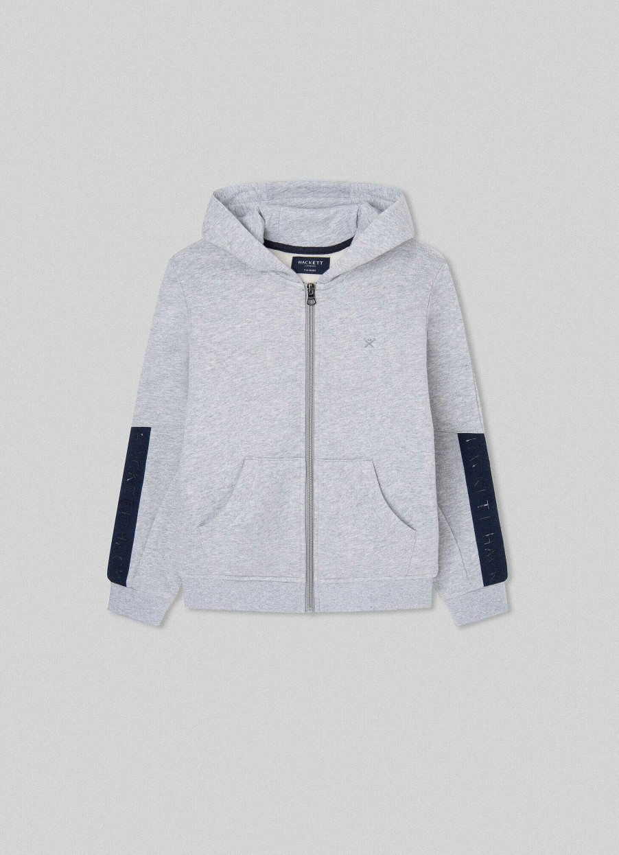 Pojkar Hackett London | Hoodie Med Sidotejp