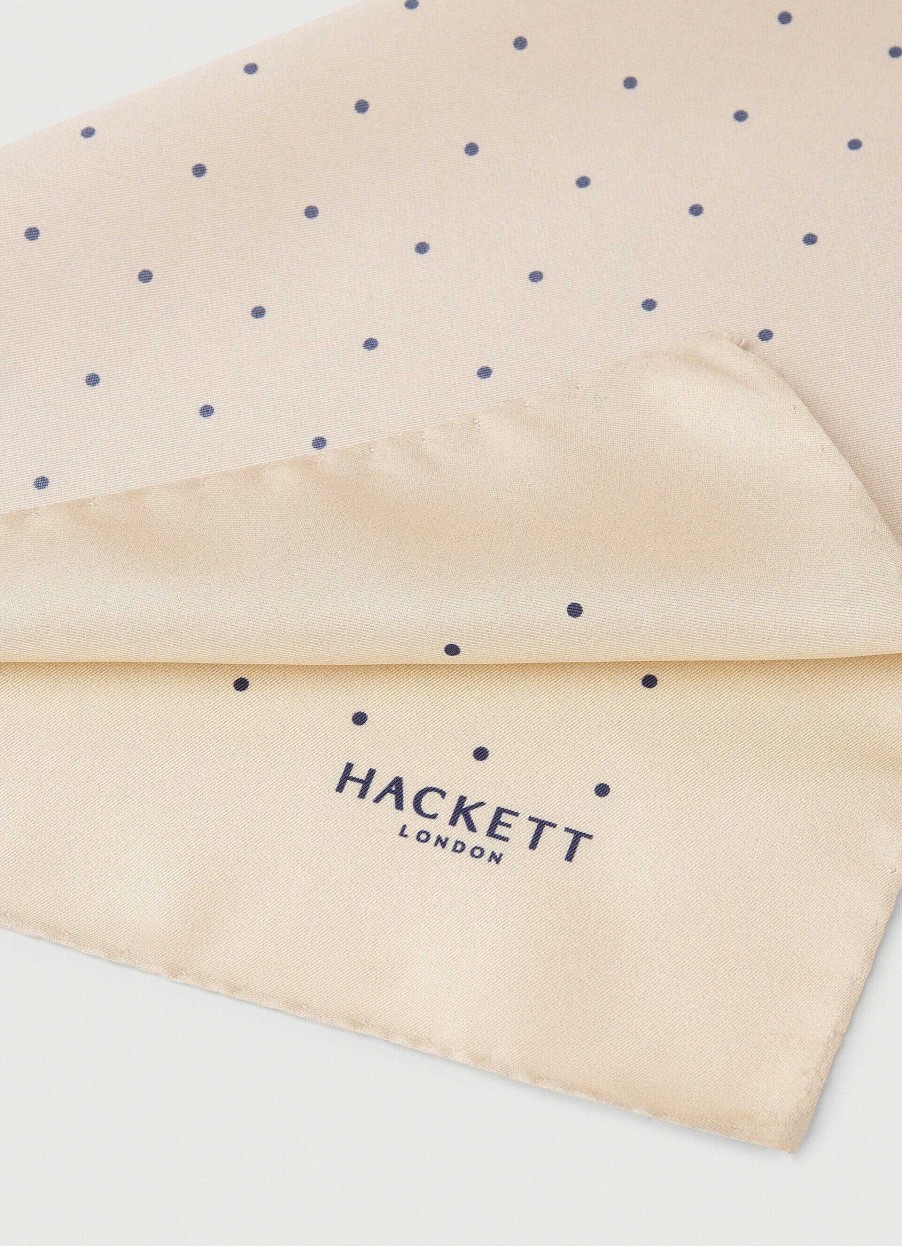 Tillbehor Hackett London | Polka Pryck Siden Nastock