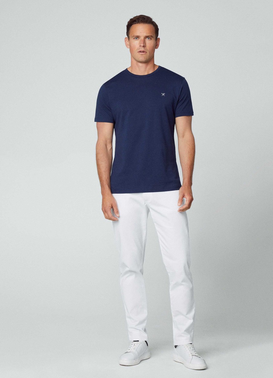 Klader Hackett London | Classic Fit Broderad T-Shirt