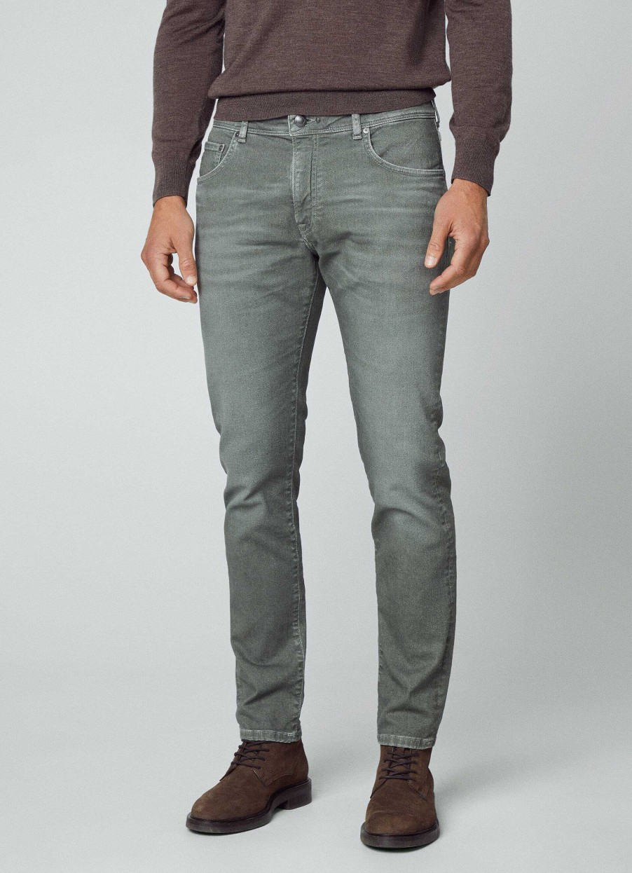 Klader Hackett London | Slim Fit Pigmentkyperjeans