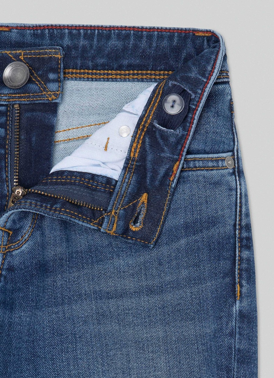 Pojkar Hackett London | Vintage Wash Slim Fit Jeans