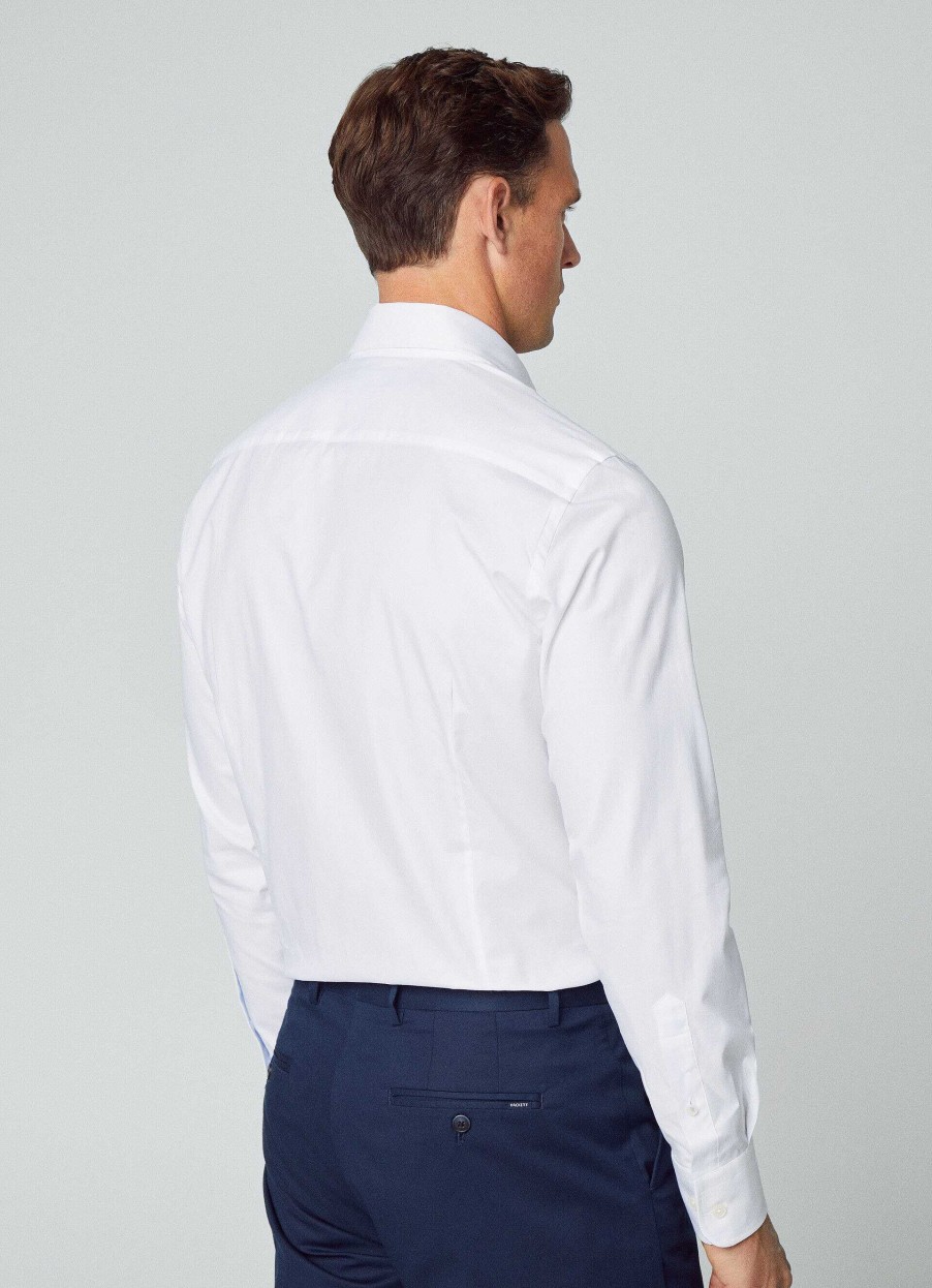 Klader Hackett London | Slim Fit Twill-Skjorta