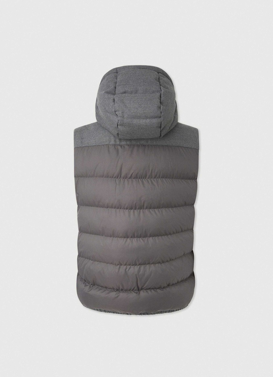 Klader Hackett London | Vadderad Hybrid Gilet