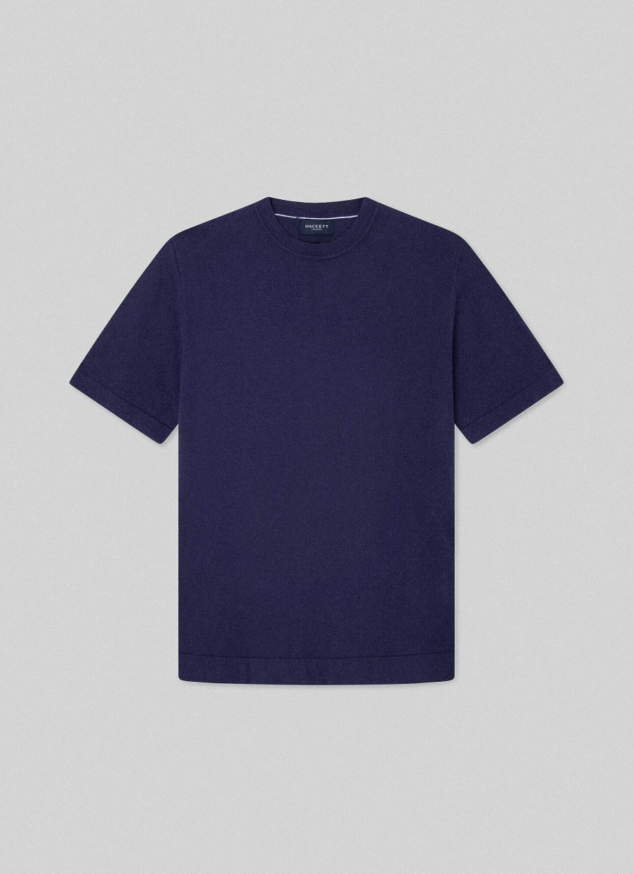 Klader Hackett London | Stickad T-Shirt