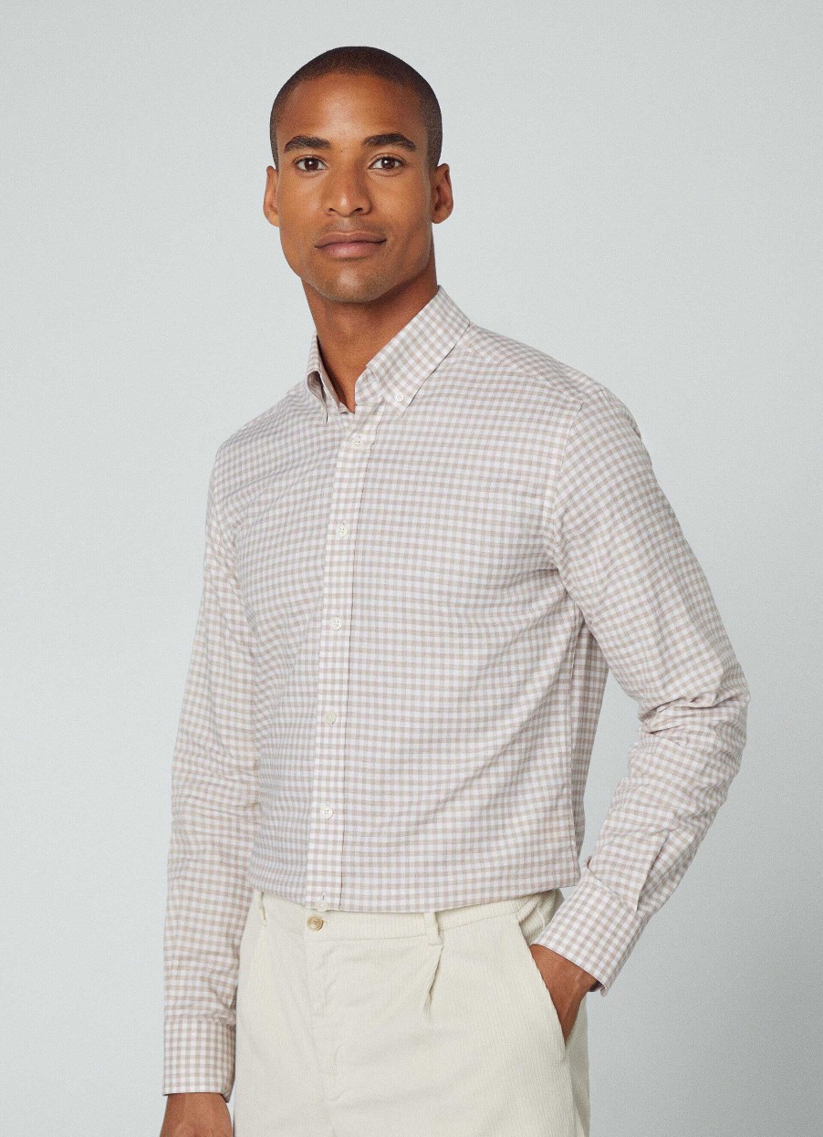 Klader Hackett London | Slim Fit Gingham-Skjorta