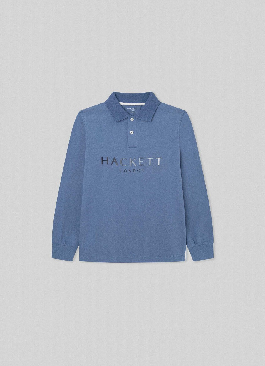 Pojkar Hackett London | Hackett London Langarm Polo