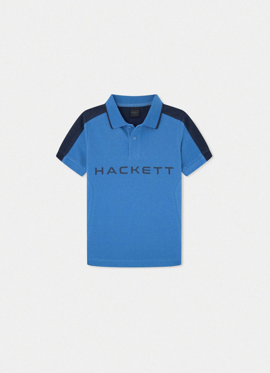 Pojkar Hackett London | Amr Bomull Polo Shirt