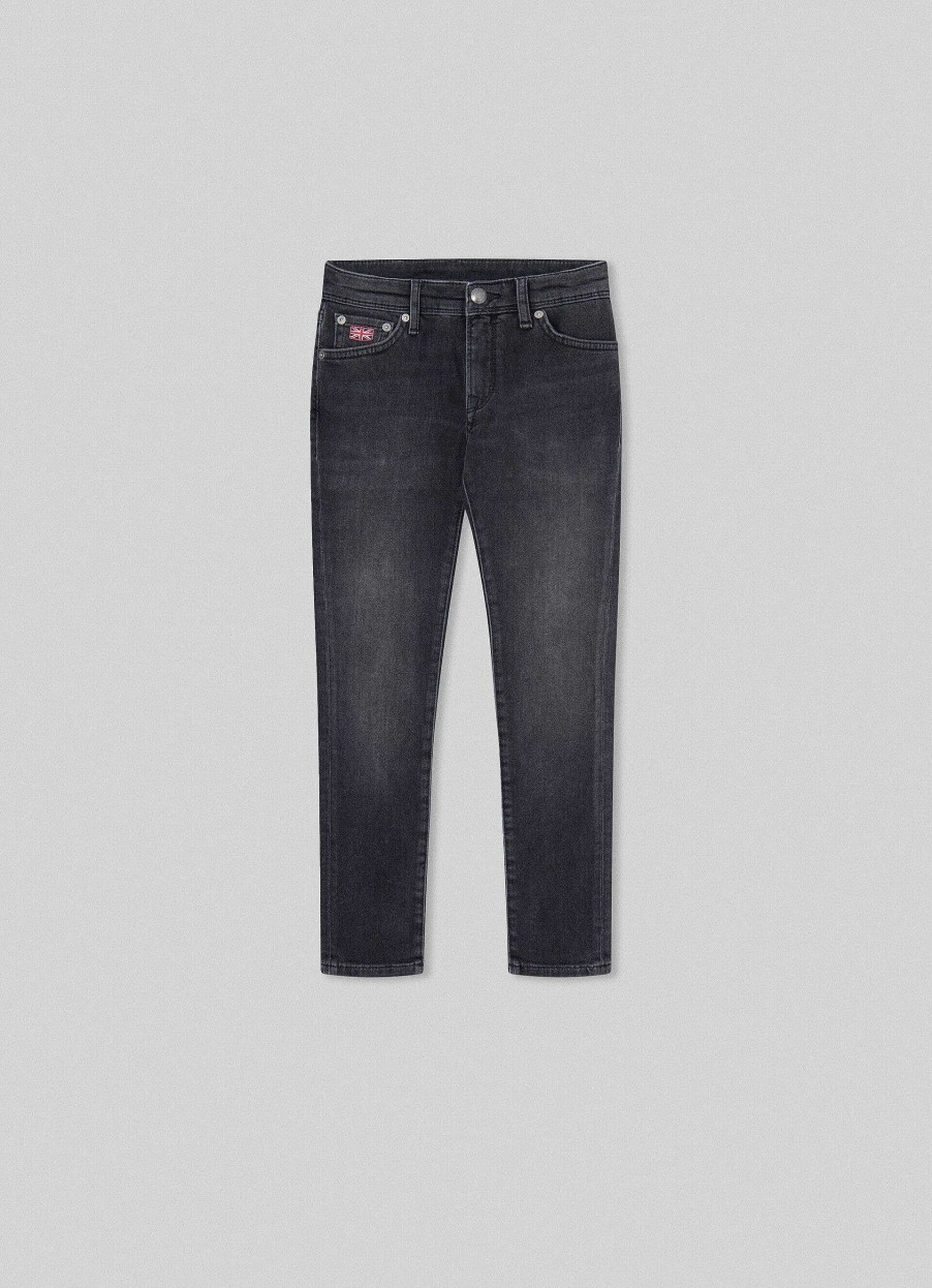 Pojkar Hackett London | Gra Denim Slim Fit Jeans