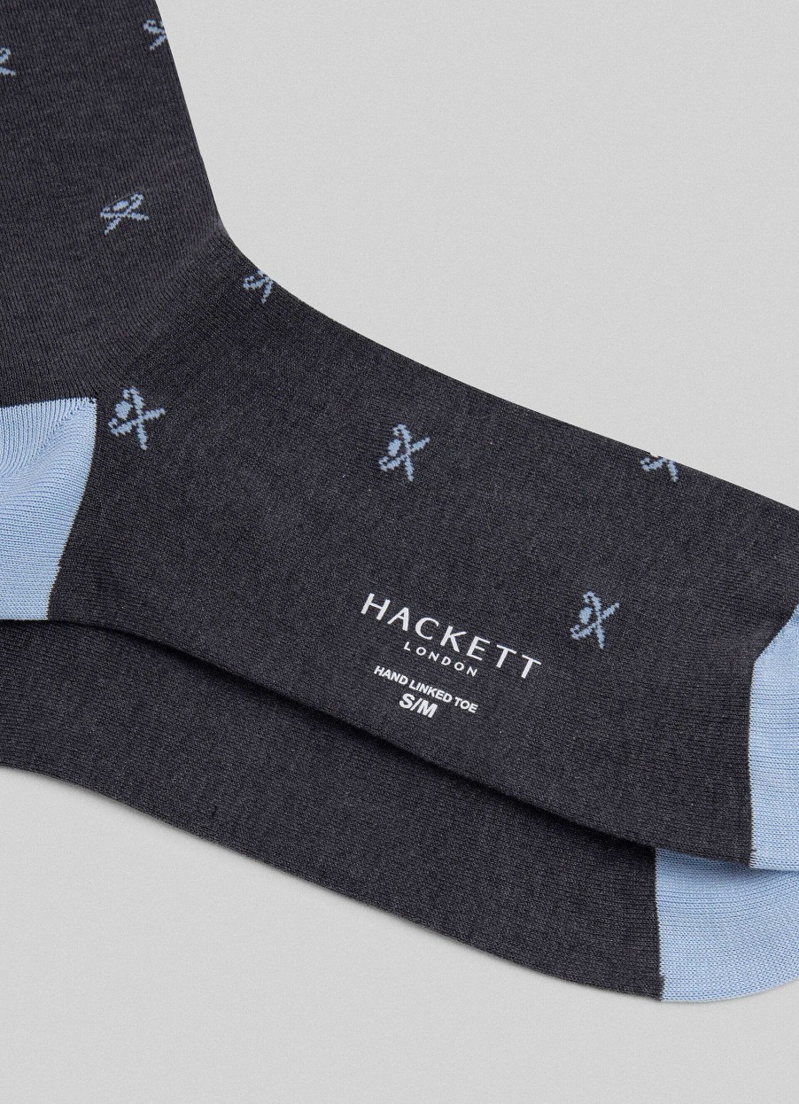 Tillbehor Hackett London | All Over Logo Socka