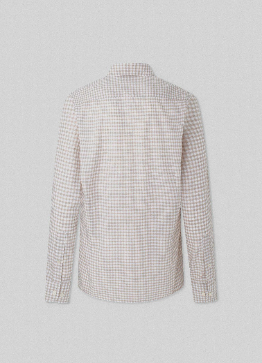 Pojkar Hackett London | Slim Fit Gingham-Skjorta