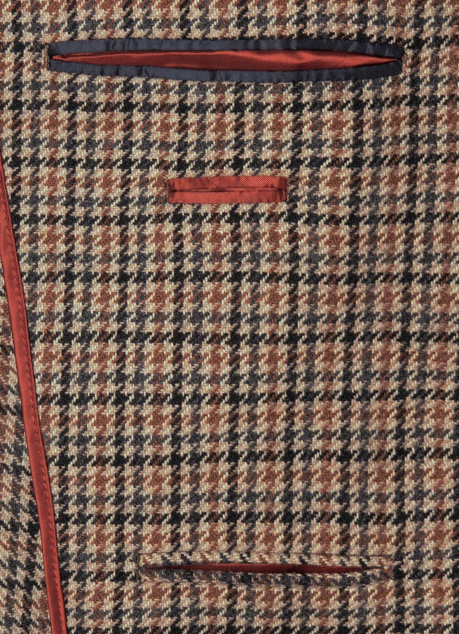 Klader Hackett London | Gun Club Houndstooth Coat