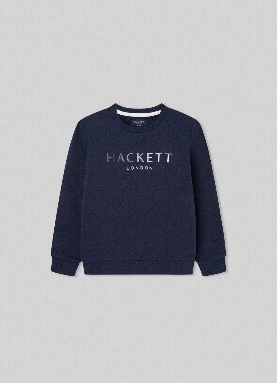 Pojkar Hackett London | Slim Fit Crew Neck Troja