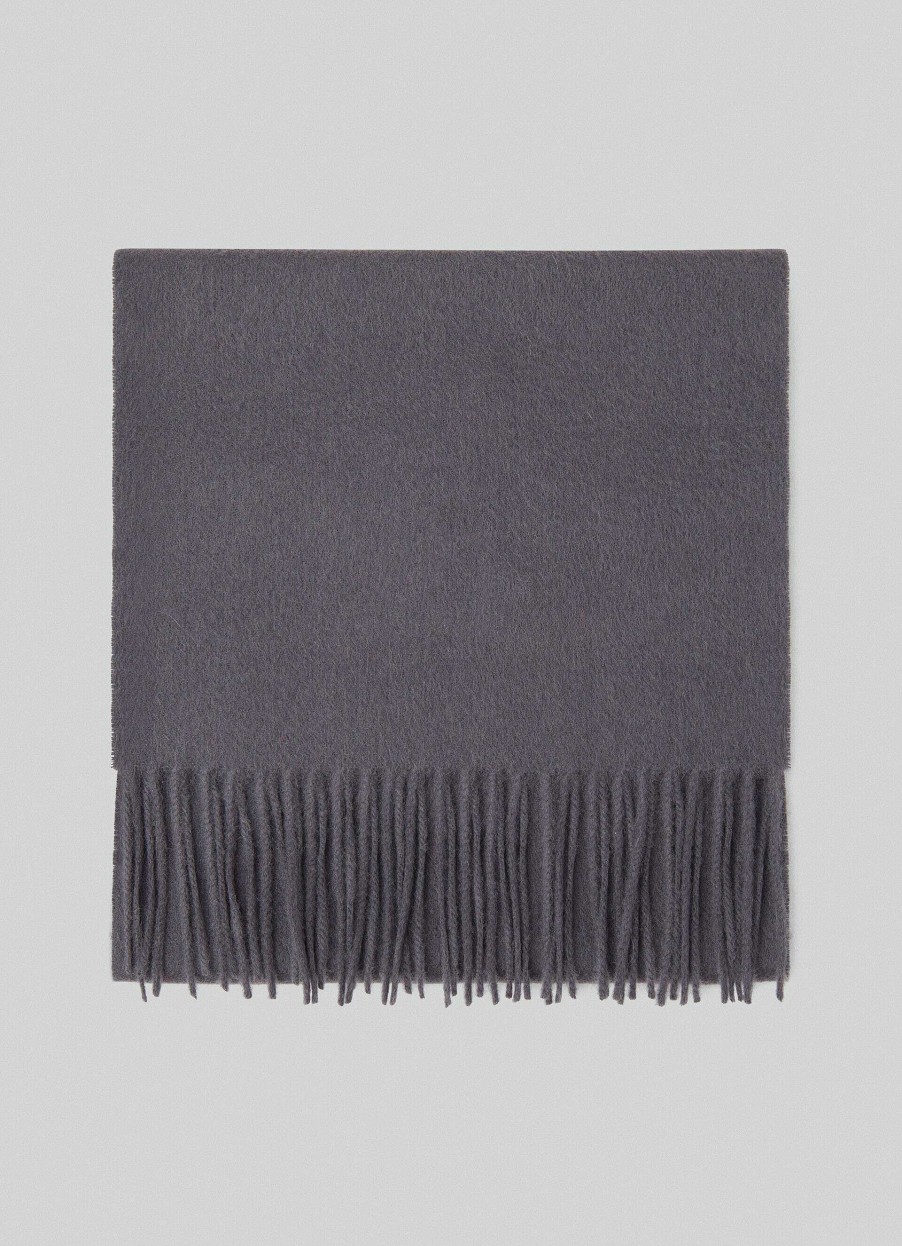 Tillbehor Hackett London | Enlig Farg Cashmere Scarf