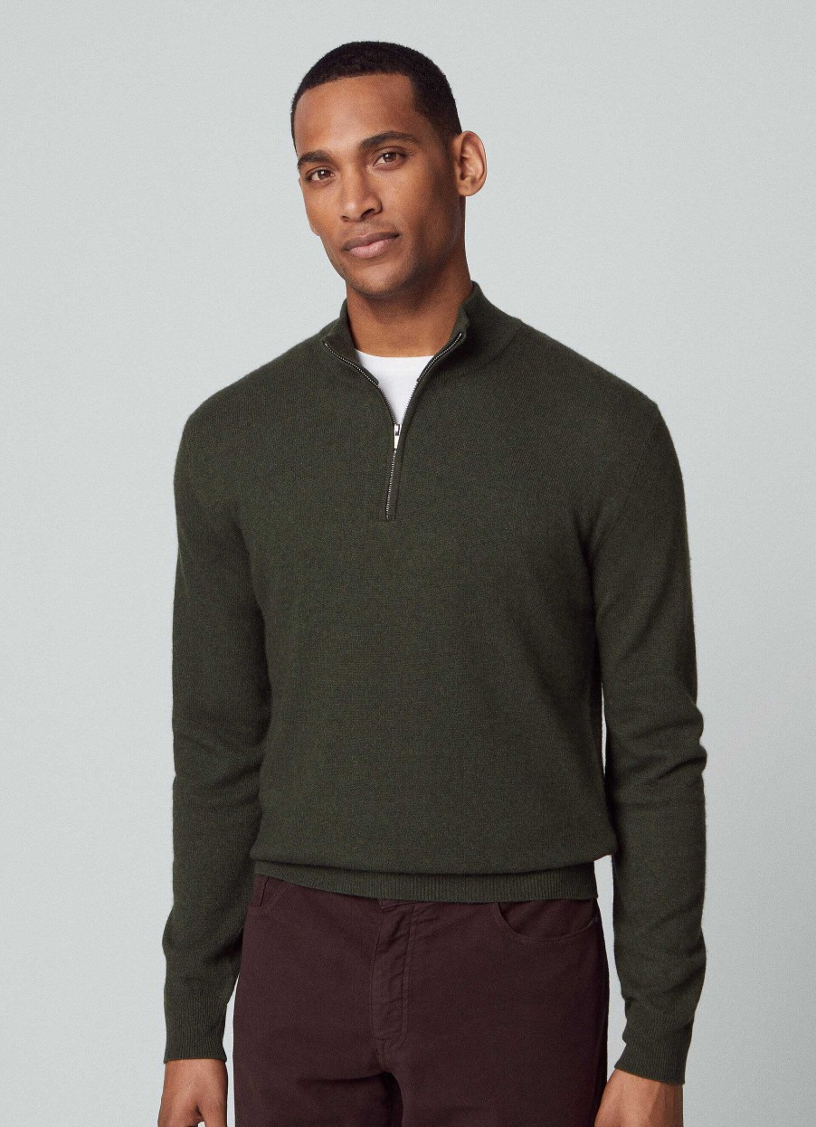 Klader Hackett London | Halv-Zip-Jumper