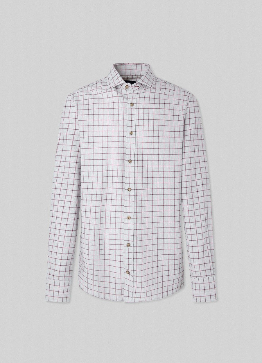 Klader Hackett London | Slim Fit Kontrollskjorta