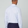 Klader Hackett London | Slim Fit Skjorta Med Bred Rem