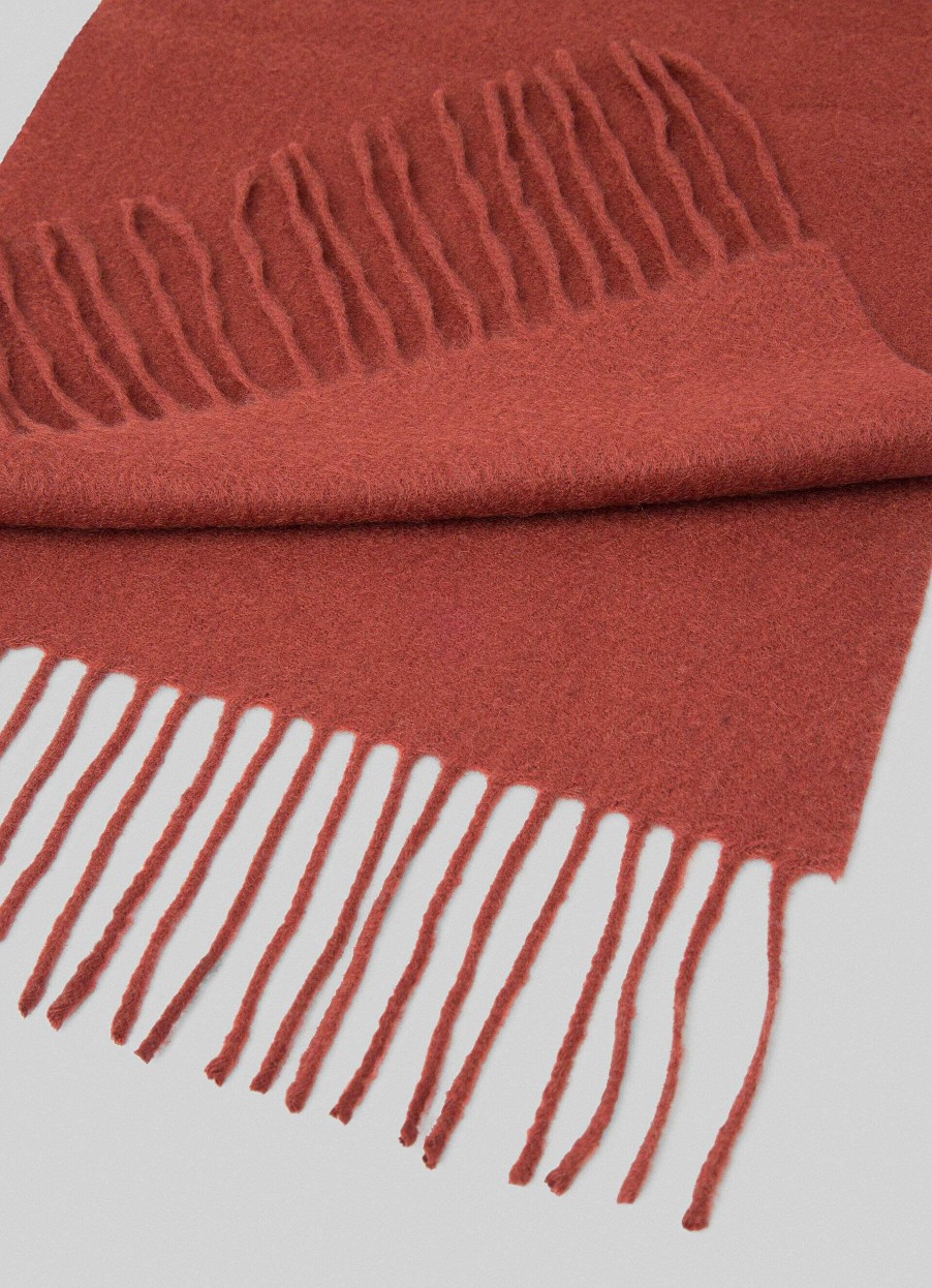 Tillbehor Hackett London | Enlig Farg Cashmere Scarf