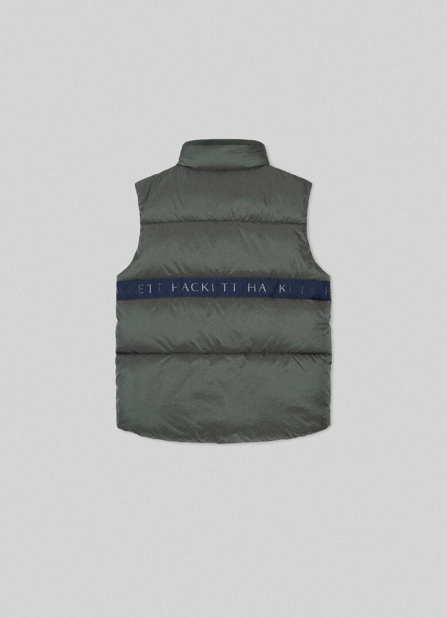 Pojkar Hackett London | Tejpad Puffad Gilet