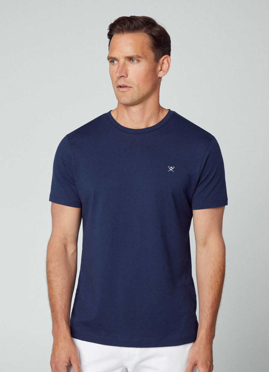 Klader Hackett London | Classic Fit Broderad T-Shirt